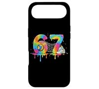Carcasa para iPhone Air Kids Meme 67 Six 6 Seven 7 Icecream Drip Zapato de Red de Voleibol