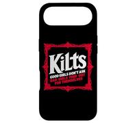Carcasa para iPhone Air Kilts Las Chicas Buenas no preguntan a Las Chicas Malas Descubra a los Hombres Escoceses
