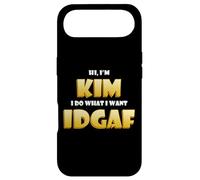 Carcasa para iPhone Air Kim Joke Idgaf Meme Funny Halloween Costume For Kimberly
