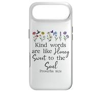 Carcasa para iPhone Air Kind Words Are Like Honey Sweet to The Soul Proverbs 16:24