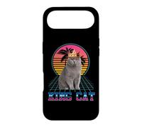 Carcasa para iPhone Air King Cat British Shorthair Vintage 80s Funny Kitten Cats