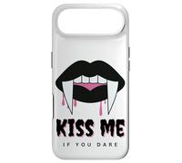 Carcasa para iPhone Air Kiss Me If You Dare Halloween Vampire Fangs