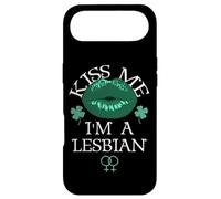 Carcasa para iPhone Air Kiss Me I'm a Lesbian St Patricks Day Green Lips Les Pride
