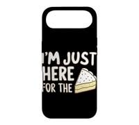 Carcasa para iPhone Air Kit de decoración de glaseado de Pasteles con Texto en inglés I'm Just Here For The Cake F