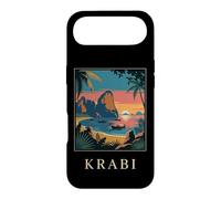 Carcasa para iPhone Air Krabi Tailandia Tropical Coast Sunset Retro Viaje Diseño