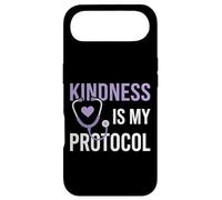 Carcasa para iPhone Air La amabilidad es mi protocolo Enfermera clínica registrada en el Cuidado de la Salud