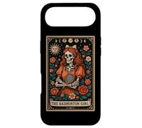 Carcasa para iPhone Air La Chica de bádminton Jugador de bádminton Tarot Esqueleto