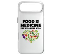 Carcasa para iPhone Air La Comida es Medicina Comer Bien Sanar Bien Vegano
