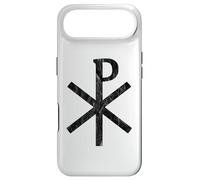 Carcasa para iPhone Air La Cruz Chi-Rho - Símbolo De Jesucristo - Vintage