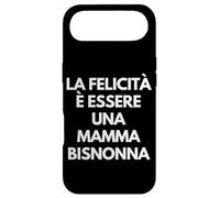 Carcasa para iPhone Air La felicità è Essere una Mamma bisnonna Italian Grandma Gift