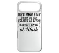 Carcasa para iPhone Air La jubilación es Cuando empiezas a Trabajar en Vivir