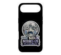Carcasa para iPhone Air La Luna Nos extraña #LetsGoBack Llorando Luna Triste