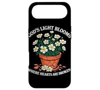 Carcasa para iPhone Air La luz de Dios florece Donde los Corazones están Rotos Cristiano Jesús