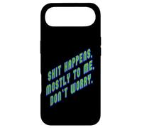 Carcasa para iPhone Air La Mierda Sucede. sobre Todo a mí, así Que no te Preocupes, Texto Verde