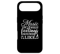 Carcasa para iPhone Air La música es lo Que los Sentimientos suenan como Amante de los mú