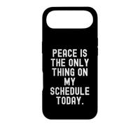 Carcasa para iPhone Air la Paz es lo único en mi Agenda Hoy Witty