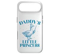 Carcasa para iPhone Air La pequeña Princesa con Corona de Ganso de papá y su Linda Hija
