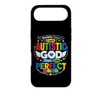 Carcasa para iPhone Air La Sociedad Dice Que Soy Autista Dios Dice