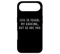 Carcasa para iPhone Air La Vida es Dura, mi Amor, Pero tú también Eres una declaración motivadora