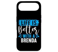 Carcasa para iPhone Air La Vida es Mejor con un Brenda Camiseta Brenda Camisas Brenda