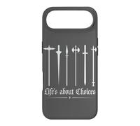 Carcasa para iPhone Air La Vida se Trata de Elecciones Armas Justing Medieval REN Faire