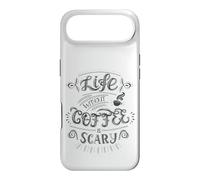 Carcasa para iPhone Air La Vida sin café da Miedo Cita Adicto a la cafeína Humor