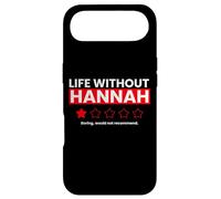 Carcasa para iPhone Air La Vida sin Hannah Aburrido no recomendaría una revisión Divertida