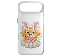 Carcasa para iPhone Air Lab and Golden Retriever Bunny Ears - Camiseta para Perro de Pascua