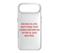 Carcasa para iPhone Air Las Carreras Son Vida. Cualquier Cosa Que Viene Antes o después es Solo