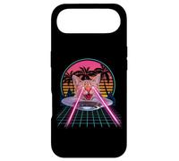 Carcasa para iPhone Air Laser Cat Eyes Kitten UFO Retro 80s Funny Cats Lovers