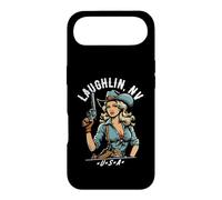 Carcasa para iPhone Air Laughlin Nevada USA Cowgirl con diseño de Pistola Estilo Occidental