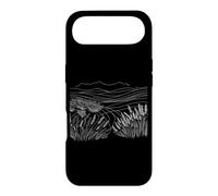 Carcasa para iPhone Air Lavanda Arte Lineal Amante Naturaleza