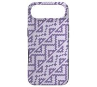 Carcasa para iPhone Air Lavender Purple Triangle Zigzag Geometric Abstract Pattern