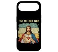 Carcasa para iPhone Air Le Digo a papá Que Jesucristo es Divertido, Retro, Feliz Domingo de Pascua