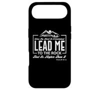 Carcasa para iPhone Air Lead me to The Rock That is Higher Than I Salmo 61:2 Diseño