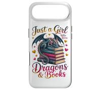 Carcasa para iPhone Air Lector de Ratones de Biblioteca Solo una Chica Que ama los Dragones y los Libros