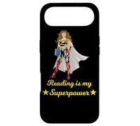 Carcasa para iPhone Air Leer es mi superhéroe Superpoder Amante del Libro Mujeres Niñas