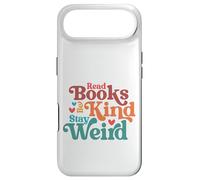 Carcasa para iPhone Air Leer Libros Stay Weird Groovy Bookworm Reader