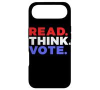Carcasa para iPhone Air Leer Piense Vote 2026 Elecciones Votantes Votantes