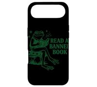 Carcasa para iPhone Air Leer un Libro Prohibido Libro de Lectura de Rana Nerd Literatura Adicto