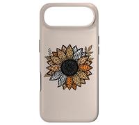 Carcasa para iPhone Air Leopard Animal Print Sunflower Flower Safari Boho Aesthetic