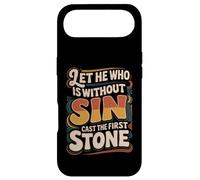 Carcasa para iPhone Air Let He Who Is Without Sin Cast The First Stone ||-