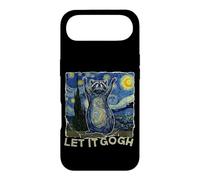 Carcasa para iPhone Air Let it Gogh Funny Van Gogh Starry Night Raccoon