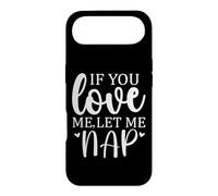 Carcasa para iPhone Air Let Me Sleep If You Love Mom Let Me Nap I Love Sleeping Naps