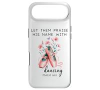 Carcasa para iPhone Air Let Us Praise His Name with Dancing Religious Psalm 149:3