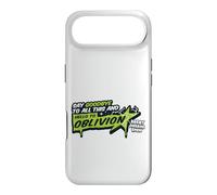 Carcasa para iPhone Air Letra de Hello To Oblivion Super Heroes Riff Raff Magenta