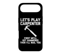 Carcasa para iPhone Air Let's Play Carpenter Shirt Divertido Dicho sarcástico Carpintero