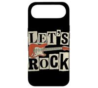 Carcasa para iPhone Air Let's Rock Guitarrista Música Rock Retro Rock N Roll Punk