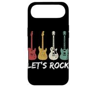 Carcasa para iPhone Air Let's Rock Guitarrista Música Rock Retro Rock N Roll Punk