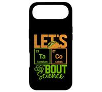Carcasa para iPhone Air Let's Taco 'Bout Science Funny Pun Química Profesor de Ciencias